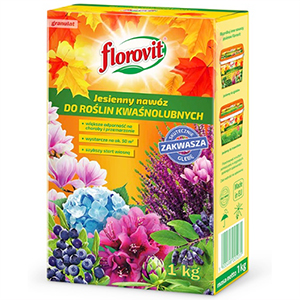 Флоровит осеннее удобрение для кислотолюбных растений, 1 кг