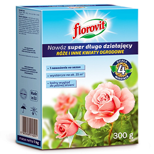 Флоровит супер пролонгированного действия для роз и других садовых растений 300 гр.