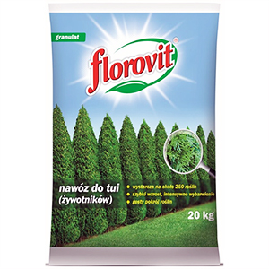Флоровит гранулированный для туи, 20 кг