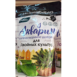 Буйские удобрения - АКВАРИН для Хвойных культур, 0.5кг
