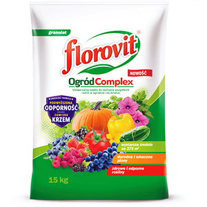 Флоровит универсальный гранулированный для растений сад complex, 15 кг