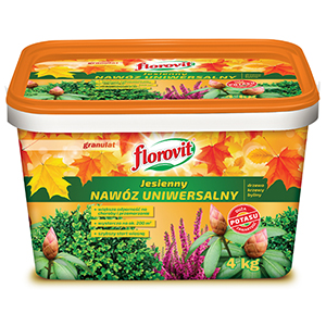 Флоровит универсальное осеннее удобрение, 4 кг