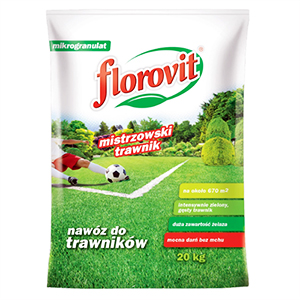 Флоровит газонное удобрение для газона, 20 кг
