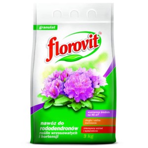 Флоровит удобрение для рододендронов, вересковых растений, гортензий, азалий - 3кг