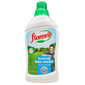 Флоровит удобрение для газонов антимох, 1 литр