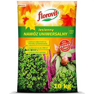 Флоровит универсальное осеннее удобрение, 10 кг